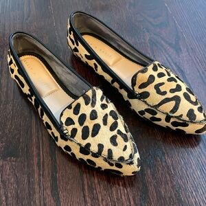 Kelly & Katie Animal Print Loafers Sz 8 NWOB